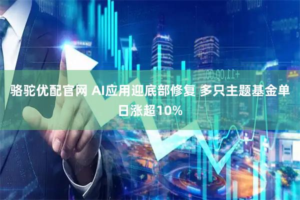 骆驼优配官网 AI应用迎底部修复 多只主题基金单日涨超10%